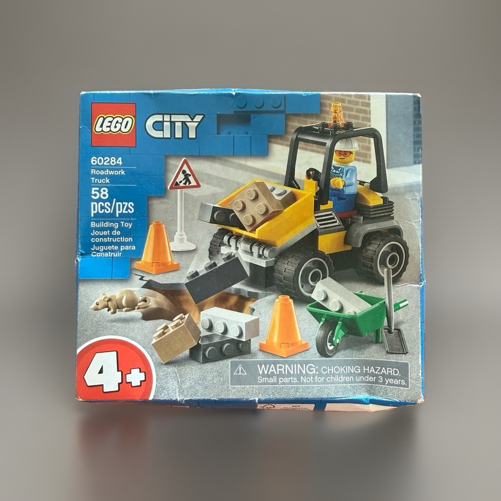 LEGO CITY: Roadwork Truck (60284) NEW IN SEALED BOX SEE PICTURES RETIRED SET
